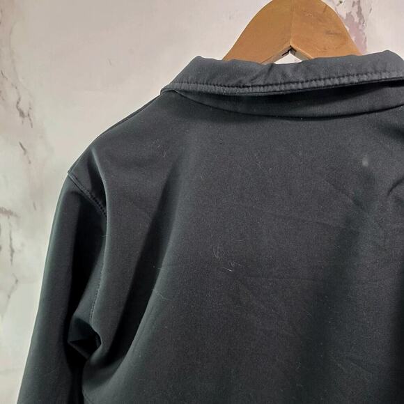 Columbia Jacket Mens Medium Black Full Zip Ascender Softshell Windbreaker Fleece - Picture 6 of 11